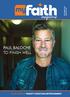 DECEMBER 2016 JANUARY 2017 PAUL BALOCHE TO FINISH WELL YOUR HOME OF VARIETY CHRISTIAN ENTERTAINMENT