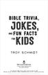 Bible Trivia, Kids. Troy Schmidt