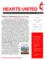 HEARTS UNITED. In This Issue. Office Hours: Monday, Tuesday, Thursday: 10:00 a.m. 3:30 p.m. Wednesday & Friday: 10:00 a.m. 2:00 p.m.