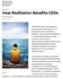 How Meditation Benefits CEOs