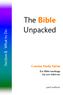 The Bible Unpacked. Section II. What to Do. Concise Study Series. Key Bible teachings for new believers. paul mallison