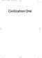 Civ M 1*** 28/5/04 10:23 am Page i. Civilization One