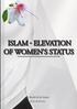Islam - Elevation of Women's Status