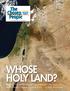 Whose. The Chosen People. To Whom Does the Land of Israel Belong? The Future and Mystery of Israel According to Moses The Book of Immanuel