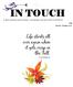 IN TOUCH. St. Mark s Presbyterian Church Newsletter 1 Greenland Rd., North York, ON M3C 1N Fall Issue II October, 2018
