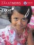 ZAKAT ZAK ATNEWS. It s in your Hands. Inside this Special Ramadan issue: