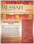 Messiah. FAMILIES MOVING FORWARD Oct Sharing The Savior Developing Disciples. Staff