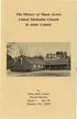 The History of Shady Grove United Methodist Church in Jones County