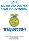 2017 NORTH DAKOTA FFA STATE CONVENTION