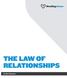 THE LAW OF RELATIONSHIPS