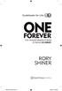 Guidebooks for Life ONE FOREVER THE TRANSFORMING POWER OF BEING IN CHRIST RORY SHINER