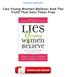 Lies Young Women Believe: And The Truth That Sets Them Free PDF