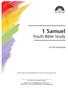 1 Samuel Youth Bible Study