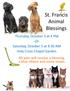 St. Francis Animal Blessings
