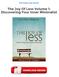 Read & Download (PDF Kindle) The Joy Of Less Volume 1: Discovering Your Inner Minimalist