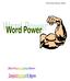 Word Power Memory Verses