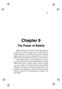 Chapter 9. The Power of Beliefs