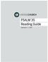 PSALM 35 Reading Guide. September 1-7, 2013