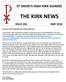 THE KIRK NEWS ST DAVID S HIGH KIRK DUNDEE ISSUE 104 MAY From our Interim Minister Rev Alastair Morrice.