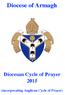 Diocese of Armagh. Diocesan Cycle of Prayer (incorporating Anglican Cycle of Prayer)