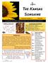 The Kansas Sonshine. ~ Talking with God ~ LUTHERAN WOMEN S MISSIONARY LEAGUE KANSAS DISTRICT