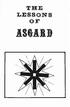 ---- The Lessons of Asgard is published by the Asatru Free Assembly