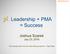 Leadership + PMA = Success