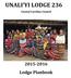 UNALI YI LODGE 236. Coastal Carolina Council Lodge Planbook