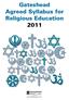Gateshead Agreed Syllabus for Religious Education 2011