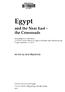 Egypt. and the Near East the Crossroads. edited by Jana Mynarova. SUB Hamburg B/119642