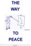 THE WAY TO PEACE.   Illustration Rinus Schulz