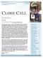 CLOSE CALL. From the Rector. A Newsletter of Christ Episcopal Church, New Brunswick NJ. Dear Friends,