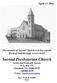 Second Presbyterian Church Lewis and Frederick Streets P.O. Box 175 Staunton, VA / Website: