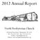 2012 Annual Report. North Presbyterian Church