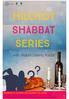 Laws of Shabbat Series