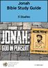 Jonah Bible Study Guide