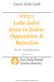 Luke-John: Jesus in Judea- Opposition & Rejection
