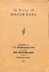 MAHER BABA. 1. C. Mallikarjuna Rao MIHER PUBLICATIONS LIMITED. 'h,' i> ' : '; ^ Secretary^ 1&54. (Andhra) NIDADAVOLE.