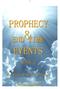 PROPHECY & END TIME EVENTS
