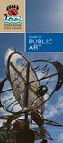 Guide to PUBLIC ART 2018