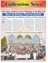 Unification News RALLY FOR SHALOM, PEACE AND SALAAM. God s glory revealed in Israel: Pilgrimage to the Holy Land