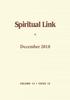 Spiritual Link. December 2018 VOLUME 14 ISSUE 12