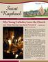 Why Young Catholics Leave the Church