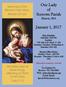 Our Lady of Sorrows Parish. January 1, Sharon, MA