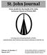 St. John Journal. News & info for the family of St. John Lutheran Church of Prairie Hill
