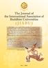 The Journal. the International Association of Buddhist Universities (JIABU)