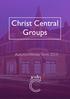 Christ Central Groups