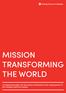 Mission Transforming the World
