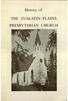 History of THE TUALATIN PLAINS PRESBYTERIAN CHURCH