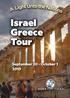 Israel Greece Tour. September 20 - October HOPE FOR ISRAEL SEED OF ABRAHAM MINISTRIES, INC.